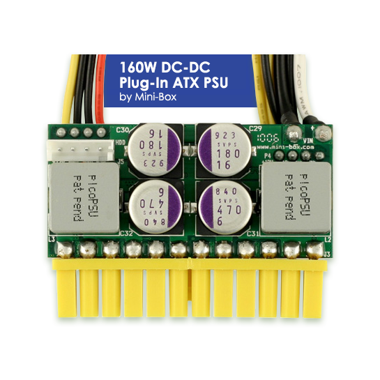 160W DC-DC Plug-In ATX PSU