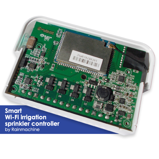 Smart Wi-Fi Irrigation sprinkler controller